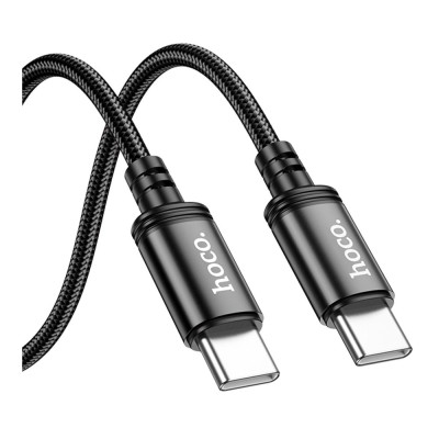 Кабель синхронізації Hoco X89 fast charging 60W/3A Type-C to Type-C 2m Black (36892_3609478) Кабель синхронізації Hoco X89 fast charging 60W/3A Type-C to Type-C 2m Black (36892_3609478)