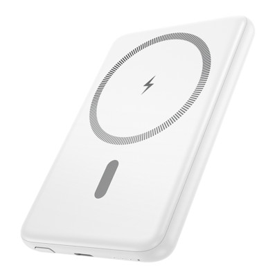УМБ Power Bank Hoco J140A Tony Type–C/PD20W ultra-thin MagSafe 5000mAh White (36640_3608763)