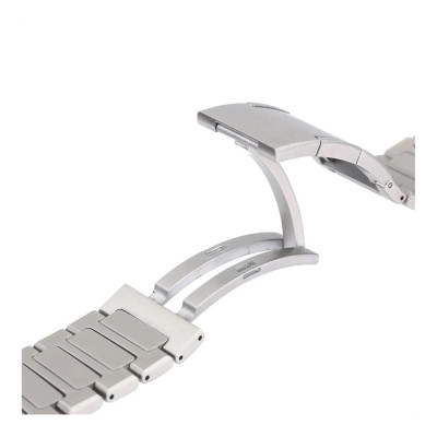 Ремінець Bold Clasp Apple Watch 38/Apple Watch 40/Apple Watch 41mm Silver (37197_3610684) Ремінець Bold Clasp Apple Watch 38/Apple Watch 40/Apple Watch 41mm Silver (37197_3610684)