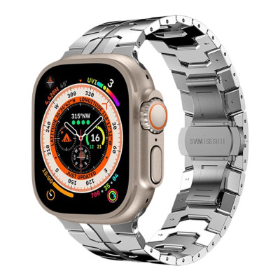 Ремінець Metallic Chain Apple Watch 41/Apple Watch 40/Apple Watch 38mm Silver (37195_3610677)