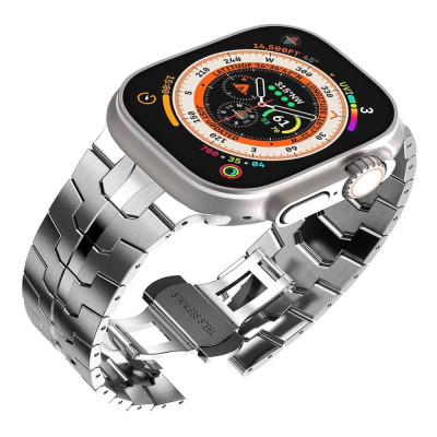 Ремінець Metallic Chain Apple Watch 41/Apple Watch 40/Apple Watch 38mm Silver (37195_3610677) Ремінець Metallic Chain Apple Watch 41/Apple Watch 40/Apple Watch 38mm Silver (37195_3610677)