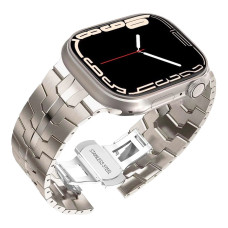 Ремешок Metallic Chain Apple Watch 41/Apple Watch 40/Apple Watch 38mm Starlight (37195_3610678)