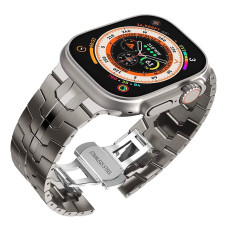 Ремешок Metallic Chain Apple Watch 41/Apple Watch 40/Apple Watch 38mm Titanium Gray (37195_3610679)