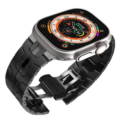 Ремінець Metallic Chain Apple Watch 49/Apple Watch 45/Apple Watch 44/Apple Watch 42mm Black (37194_3610668) Ремінець Metallic Chain Apple Watch 49/Apple Watch 45/Apple Watch 44/Apple Watch 42mm Black (37194_3610668)