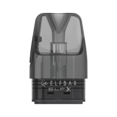 Картридж Elf Bar ELFX 3 мл Coil Dual Mesh 0.8 Ом Черный (17880)