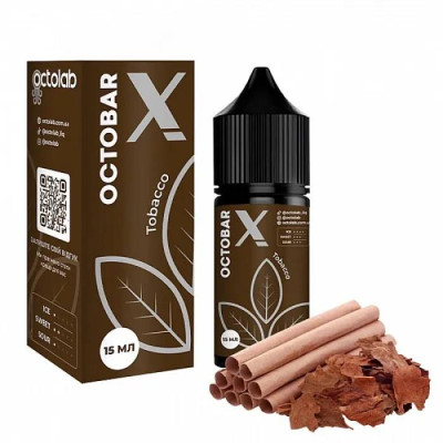 Набор компонентов для самозамеса солевой жидкости Octobar X 30 мл Tobacco 0-65 мг (17899) Набор компонентов для самозамеса солевой жидкости Octobar X 30 мл Tobacco 0-65 мг (17899)