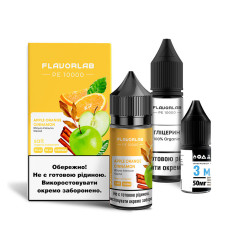 Набор компонентов для самозамеса солевой жидкости FlavorLab PE 10000 Яблоко апельсин корица 0-50 мг 30 мл (17904)