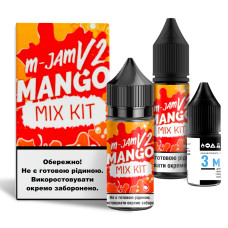 Набор компонентов для самозамеса солевой жидкости FlavorLab M-Jam V2 Mango Манго 0-65 мг 30 мл (17943)
