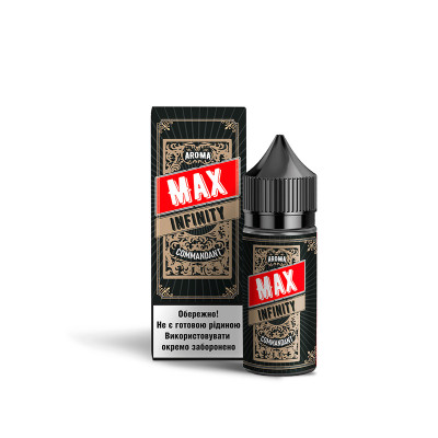 Набор компонентов для самозамеса солевой жидкости FlavorLab Infinity Max 30 мл Commandant Табак с карамелью 0-50 мг (17921)