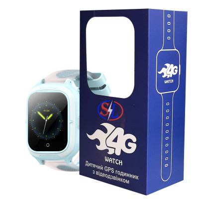 Дитячий GPS годинник SparkLine SL-15X Android 8.1 Blue (sl15x) Дитячий GPS годинник SparkLine SL-15X Android 8.1 Blue (sl15x)