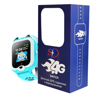 Дитячий GPS годинник SparkLine SL-18X Android 8.1 Blue (sl18x) Дитячий GPS годинник SparkLine SL-18X Android 8.1 Blue (sl18x)