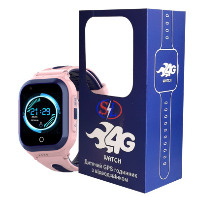 Детские GPS часы SparkLine SL-10D Android 8.1 Pink (sl10d) Детские GPS часы SparkLine SL-10D Android 8.1 Pink (sl10d)