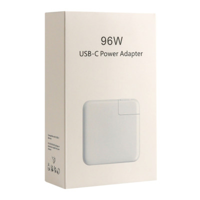 Зарядное устройство для ноутбука No Brand Apple Macbook USB-C Power Adapter PD96W 20.5V/4.7A White (31730_2907889) Зарядное устройство для ноутбука No Brand Apple Macbook USB-C Power Adapter PD96W 20.5V/4.7A White (31730_2907889)