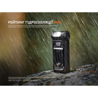 Ліхтар ручний Fenix SW05R-UV LED 81.2х35х18 мм Чорний (1047-SW05R-UVL) Ліхтар ручний Fenix SW05R-UV LED 81.2х35х18 мм Чорний (1047-SW05R-UVL)