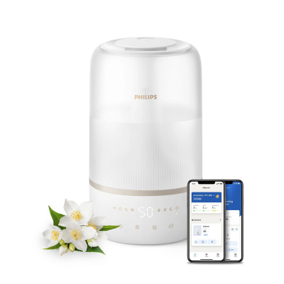 Зволожувач повітря Philips 17.6х30.8х17.8 Білий (HU1510/04) Зволожувач повітря Philips 17.6х30.8х17.8 Білий (HU1510/04)