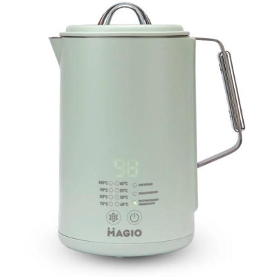 Электрочайник-термос Magio МG-515 1.5 л 1500 Вт Зеленый (2603495637)