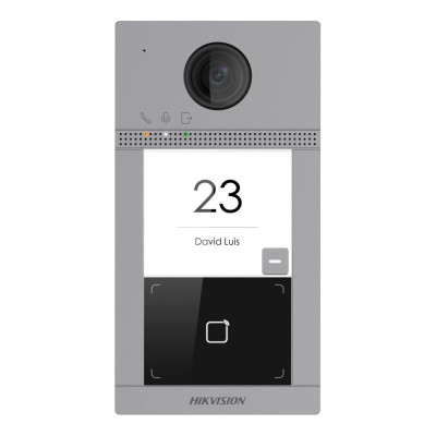 IP-відеопанель Hikvision DS-KV8113-WME1(C) 2 Мп Серый (265829)