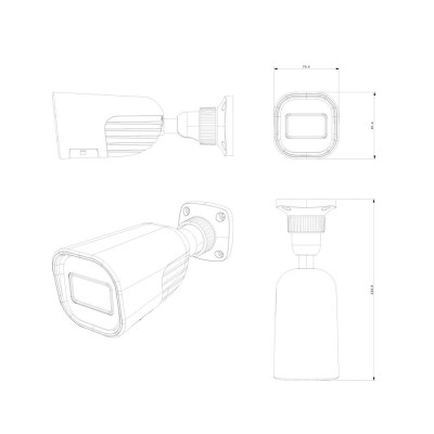IP-видеокамера Provision ISR I4-320IPEN-36-V4 2 Мп Белый (303067) IP-видеокамера Provision ISR I4-320IPEN-36-V4 2 Мп Белый (303067)