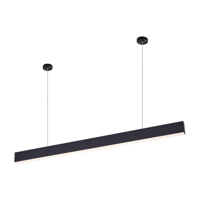 Светильник линейный Lightwell LW-LINE-36W-B 3000K 118x4x7 см Черный (303121)