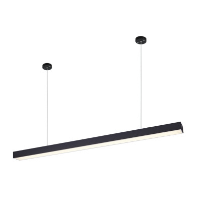 Светильник линейный Lightwell LW-LINE-52W-B 3000K 180x10x5.5 см Черный (303157)