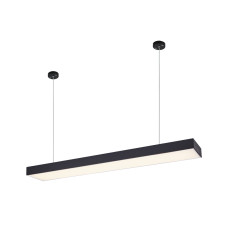 Світильник лінійний Lightwell LW-LINE-60W-B 3000K 120x30x5.5 см Чорний (303125)
