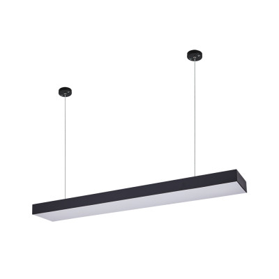 Світильник лінійний Lightwell LW-LINE-WIDE-36W-B 6500K 120x20x5.5 см Чорний (303130) Світильник лінійний Lightwell LW-LINE-WIDE-36W-B 6500K 120x20x5.5 см Чорний (303130)