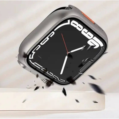 Захисний чохол Choice Apple Watch 41 мм Ultra Titanium (hub_pvdg9e) Захисний чохол Choice Apple Watch 41 мм Ultra Titanium (hub_pvdg9e)