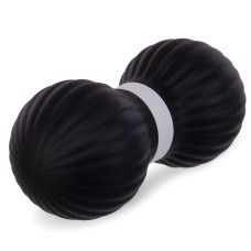 М'яч масажний для МФР та самомасажу SP-Sport FI-0728 Duoball 14x6.5 см Чорний (684161892aa05974766ef78c)