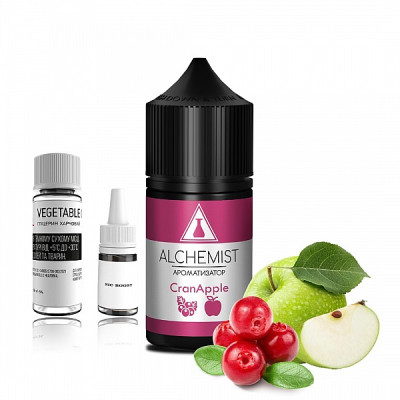 Набор компонентов для самозамеса солевой жидкости Chaser Alchemist Cran Apple Яблоко Клюква 0-50 мг 30 мл (18086-hbr) Набор компонентов для самозамеса солевой жидкости Chaser Alchemist Cran Apple Яблоко Клюква 0-50 мг 30 мл (18086-hbr)