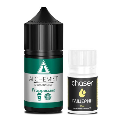 Набор компонентов для самозамеса солевой жидкости Alchemist 30 мл Frappuccino 0-50 мг (18088-hbr)
