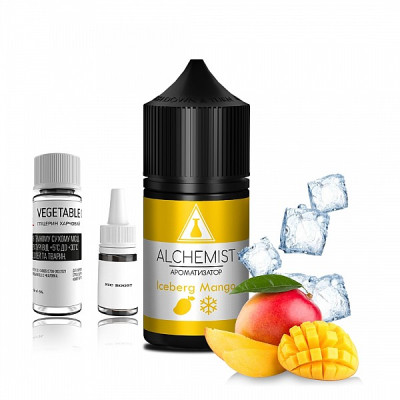 Набір компонентів для самозамісу сольової рідини Chaser Alchemist Iceberg Mango Манго Холодок 0-50 мг 30 мл (18090-hbr) Набір компонентів для самозамісу сольової рідини Chaser Alchemist Iceberg Mango Манго Холодок 0-50 мг 30 мл (18090-hbr)