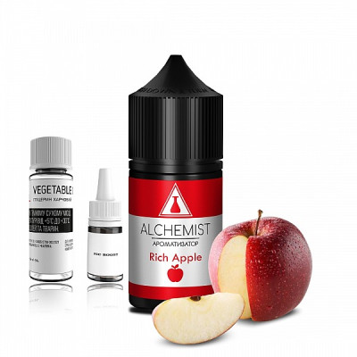 Набор компонентов для самозамеса солевой жидкости Chaser Alchemist Rich Apple Яблоко 0-50 мг 30 мл (18094-hbr) Набор компонентов для самозамеса солевой жидкости Chaser Alchemist Rich Apple Яблоко 0-50 мг 30 мл (18094-hbr)