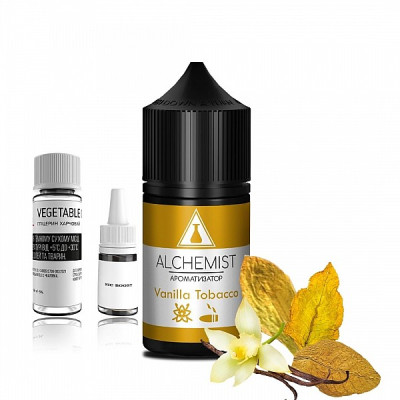 Набор компонентов для самозамеса солевой жидкости Chaser Alchemist Vanilla Tobacco Табак Ваниль 0-50 мг 30 мл (18096-hbr) Набор компонентов для самозамеса солевой жидкости Chaser Alchemist Vanilla Tobacco Табак Ваниль 0-50 мг 30 мл (18096-hbr)