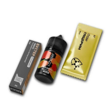 Набор компонентов для самозамеса солевой жидкости Chaser Lux Ultra Vitamin Персик Яблоко 0-50 мг 30 мл (18067-hbr)