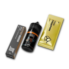 Набор компонентов для самозамеса солевой жидкости Chaser Black Ultra Bali Triple Shot Апельсин Маракуя Манго Мята 0-50 мг 30 мл (18022-hbr)