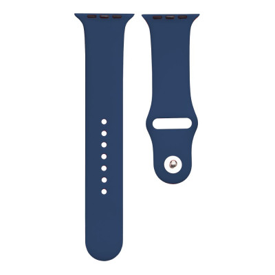 Ремінець ANCHOR Apple Watch Band Silicone One-Piece Size-L Watch 49/Watch 45/Watch 44/Watch 42 mm Blue Cobalt (26244_3665316)