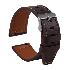 Ремешок Universal 20mm Samsung/Amazfit/Huawei Dark Brown (35680_3577562)