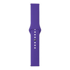 Ремешок Universal 20mm Silicone Button Design Samsung/Amazfit/Huawei Purple (35724_3577972)