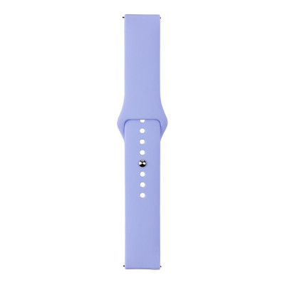 Ремешок Universal 20mm Silicone Button Design Samsung/Amazfit/Huawei Elegant Purple (35724_3577967)