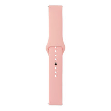 Ремешок Universal 20mm Silicone Button Design Samsung/Amazfit/Huawei Pink (35724_3577970)