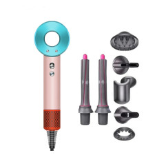 Фен-стайлер для волос Kemei Supersonic Premium Magic Hair 7в1 1600 Вт Бежевый (HD07ProM)