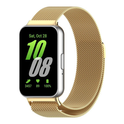 Магнітний ремінець Milanese Loop Samsung Galaxy Fit 3 Gold (35303_3345778)