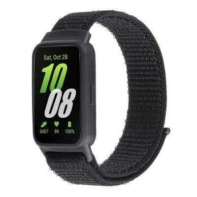Ремешок Universal Nylon Samsung Galaxy Fit 3 Pure Black (35304_3345785)