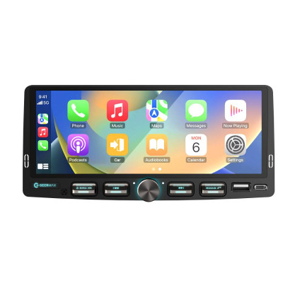 Автомагнітола Geermax 1DIN X681 Чорний (202309316)
