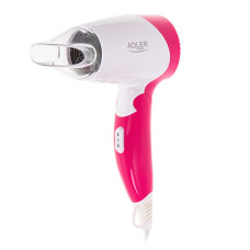 Фен Adler 14,8х17,5х6,5 см Бело-розовый AD 2259