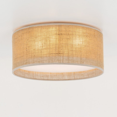 Стельовий світильник TK Lighting Juta 13 см Біло-коричневий (TK5798) Стельовий світильник TK Lighting Juta 13 см Біло-коричневий (TK5798)