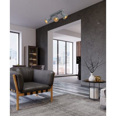 Спот Candellux Crodo 54x19 см Серый (93-71125) Спот Candellux Crodo 54x19 см Серый (93-71125)