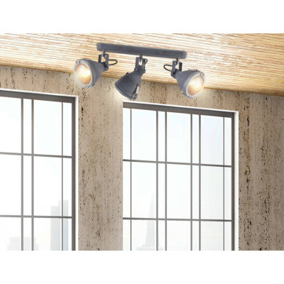 Спот Candellux Crodo 54x19 см Серый (93-71125) Спот Candellux Crodo 54x19 см Серый (93-71125)