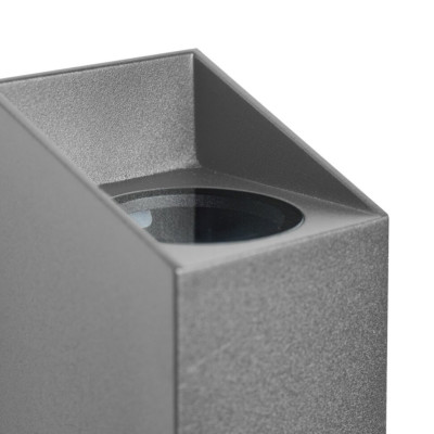 Уличный светильник Nordlux Nico 8x9.5x23.5 см Серый (Nor2218221050) Уличный светильник Nordlux Nico 8x9.5x23.5 см Серый (Nor2218221050)