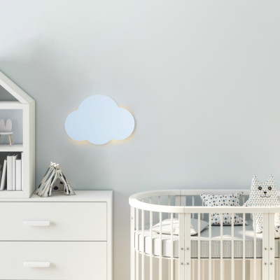 Настінний світильник TK Lighting Cloud 38x4.5 см Блакитний (TK4966) Настінний світильник TK Lighting Cloud 38x4.5 см Блакитний (TK4966)